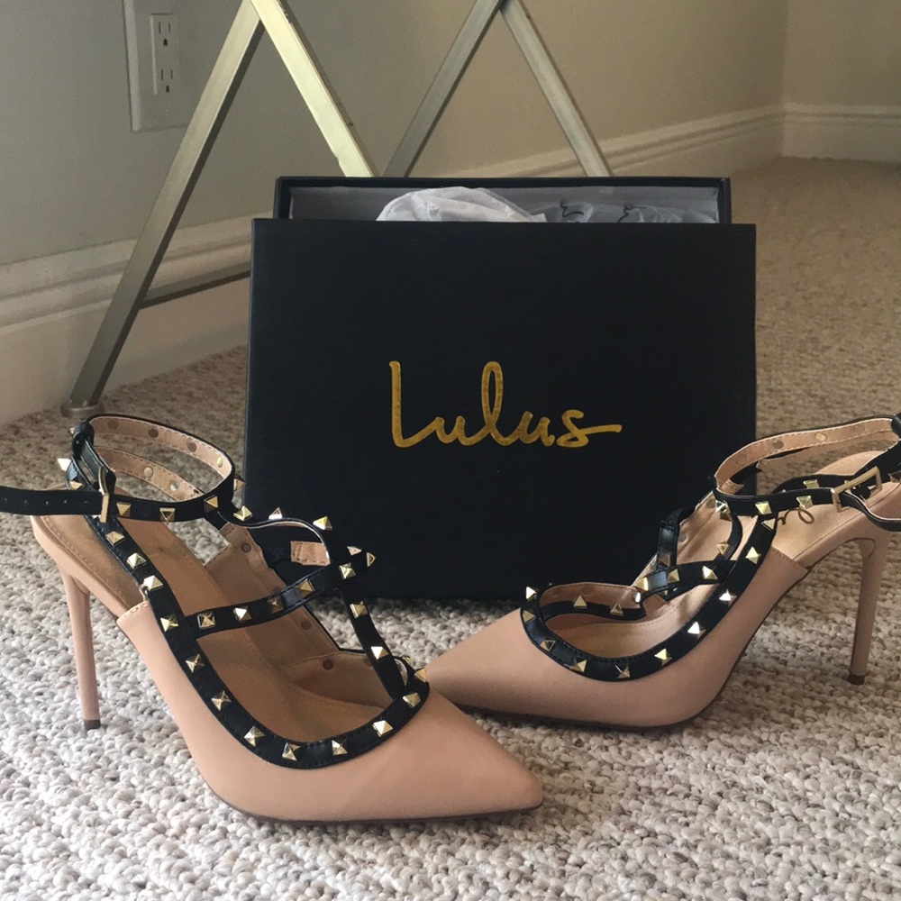 Lulus Nude Heels